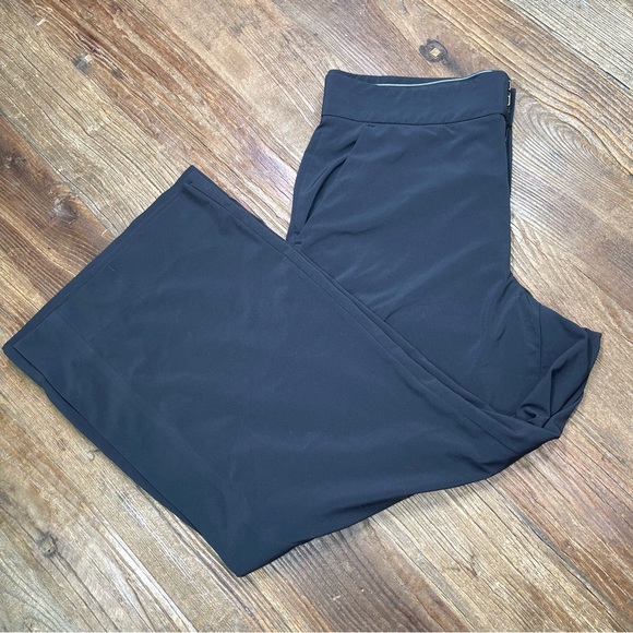 Athleta Tribeca Crop Wide Leg Pants Size 4 - Picture 8 of 16